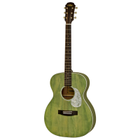 Chitară acustică Aria 101UP Urban Player STGR Green Jumbo, 4/4