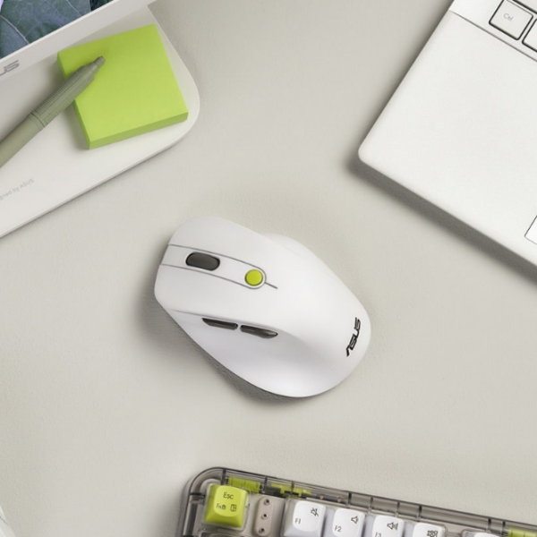 Mouse Asus MD105 Volt Green Fără fir, 2400 dpi photo 6