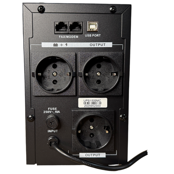 ИБП Ultra Power UPS1200ME ( / 1200VA) Черный  photo 3