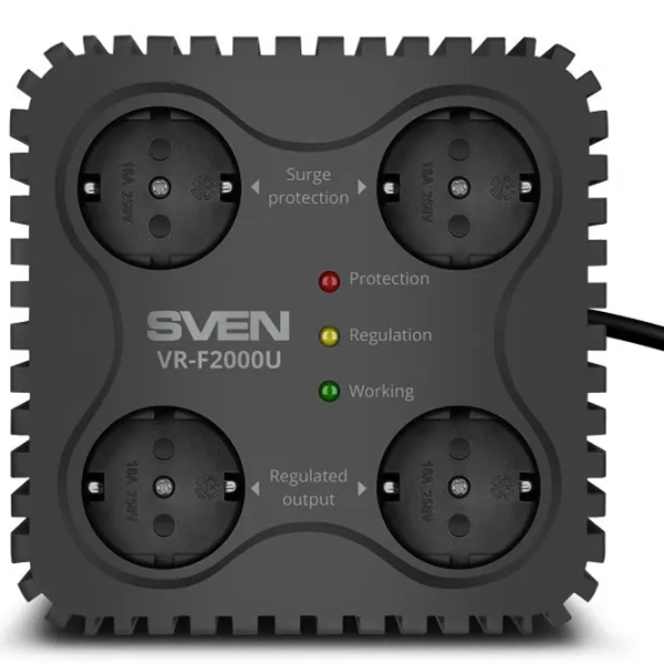 UPS Sven VR-F2000U (530 W / ) Black  photo 4