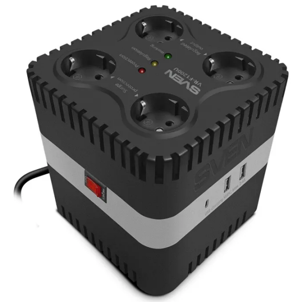UPS Sven VR-F1200U (330 / ) Black  photo 3