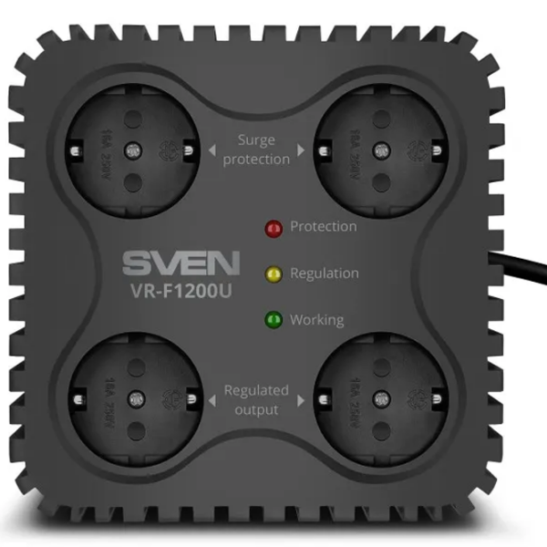 UPS Sven VR-F1200U (330 / ) Black  photo 4