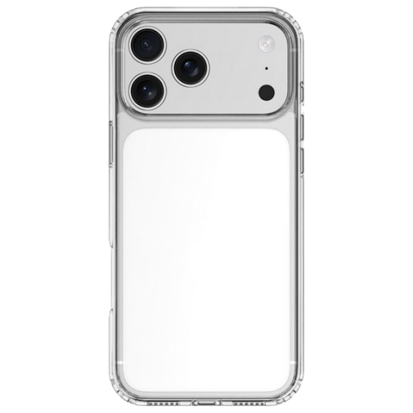 Чехол для смартфона Apple iPhone 17 Pro Max (Cube Mag) White Прозрачный Cellularline, ТПУ, MagSafe Back