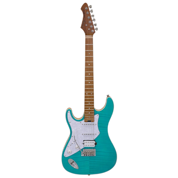 Chitară electrică ARIA Pro II 714-MK2 LEFTY
Turquoise Blue , 4/4 photo 1