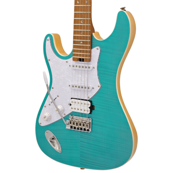 Chitară electrică ARIA Pro II 714-MK2 LEFTY
Turquoise Blue , 4/4 photo 3
