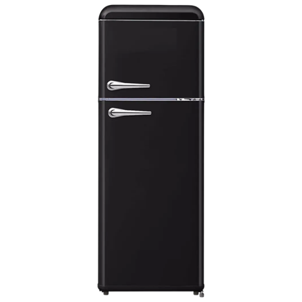 Frigider Starcrest SRF-208BK Retro Black 160l / No Frost, 48l / No Frost, E photo 1