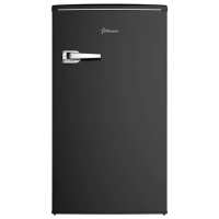 Frigider Starcrest SRF-86BK Retro Black 77l / Automat, 8l / Manual, E