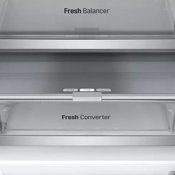 Frigider LG GBV7280CSW White 277l / No Frost, 110l / No Frost, C photo 5