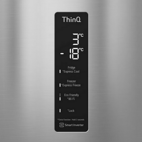 Холодильник LG GBB566PZHMN Нержавеющая сталь 329Л / No Frost, 133л / No Frost, E photo 11