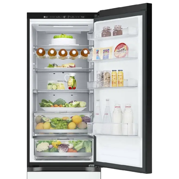 Frigider LG GBB72TW9DQ White 277l / No Frost, 110l / No Frost, D photo 5