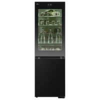 Frigider LG GBG7190CEV Black 195l / No Frost, 110l / No Frost, C
