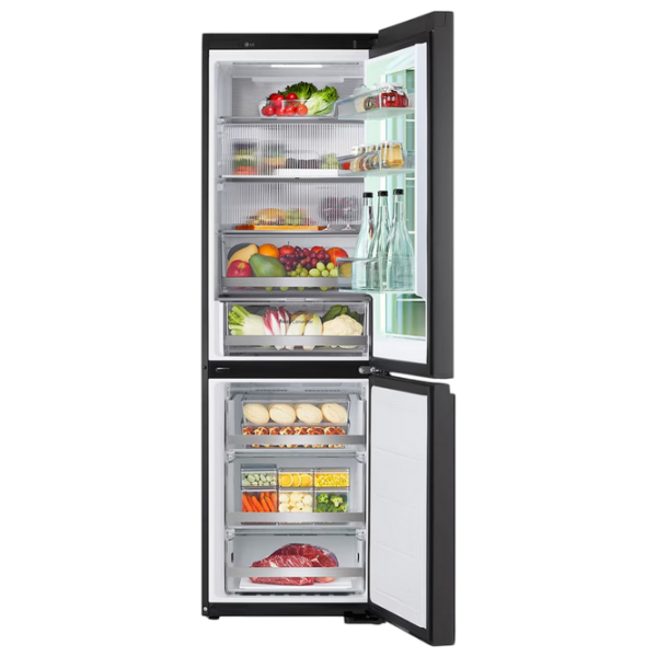 Frigider LG GBG7190CEV Black 195l / No Frost, 110l / No Frost, C photo 4