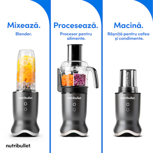 Blender staționar Nutribullet NB1224DG Black  photo 7