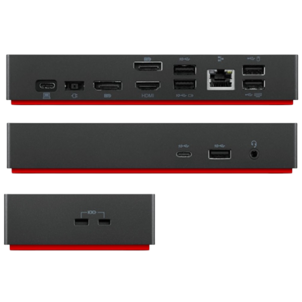 Док-станция Lenovo Thinkpad USB-C Dock Черный  photo 2