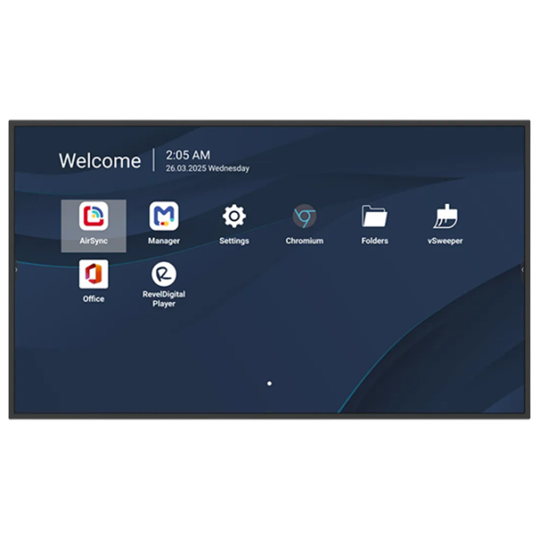 Умная цифровая вывеска Viewsonic CDE5514-2C Черный  4K / 8 мс photo 1