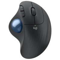 Mouse Logitech ERGO M575S Graphite Fără fir, 2000 dpi