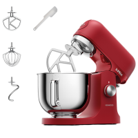 Mașină de bucătărie Kenwood KMX 751 ARD Red 1000 W, Mecanic, Numărul de viteze: 6