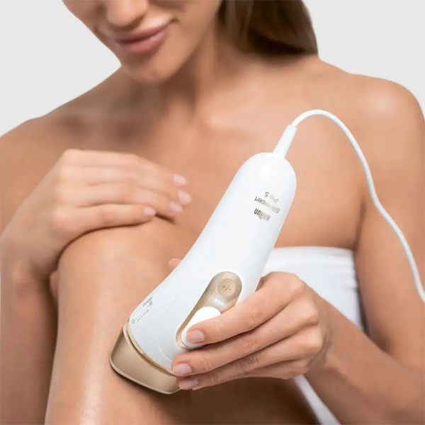 Epilator Braun Silk-expert Pro 5 White  photo 4