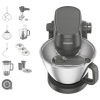 Mașină de bucătărie Kenwood KHC30.070GY Gray 1000 W, Mecanic, Numărul de viteze: 7