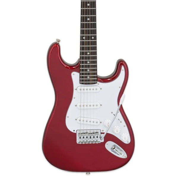 Chitară electrică Aria STG-Mini CA Candy Apple Red ,  photo 3