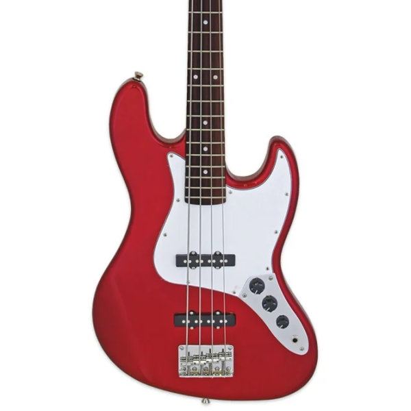 Chitară bas electrică ARIA Pro II STB-JB/CA
Candy Apple Red , 4/4 photo 3