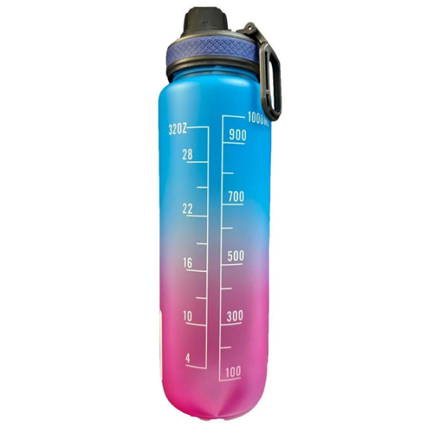 Sticlă pentru apă Sportline 64559 Multicolor 1.05l photo 4