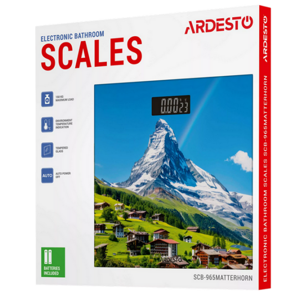 Кухонные весы Ardesto SCB-965MATTERHORN Разноцветный 150 кг / Разноцветный photo 5