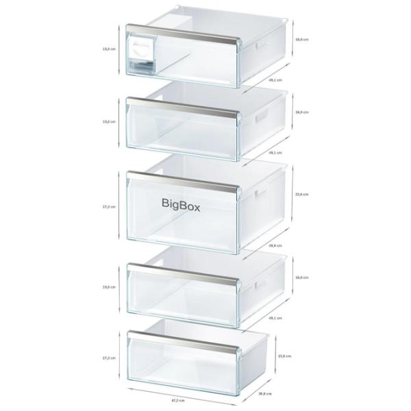 Congelator Bosch GSN51AWDV White 289l / No Frost, A+++ photo 6