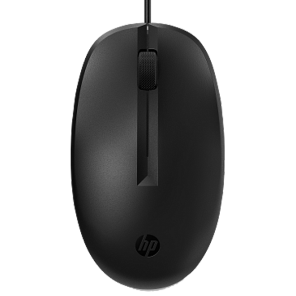 Mouse HP 128 Black Cu fir, 1200 dpi photo 1
