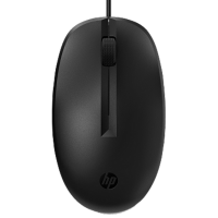 Mouse HP 128 Black Cu fir, 1200 dpi