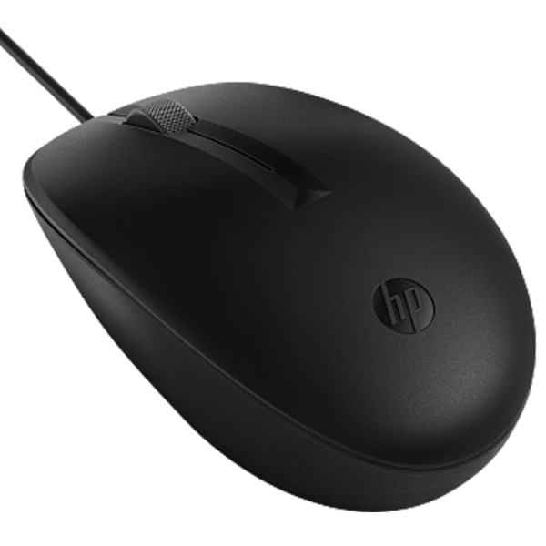 Mouse HP 128 Black Cu fir, 1200 dpi photo 5