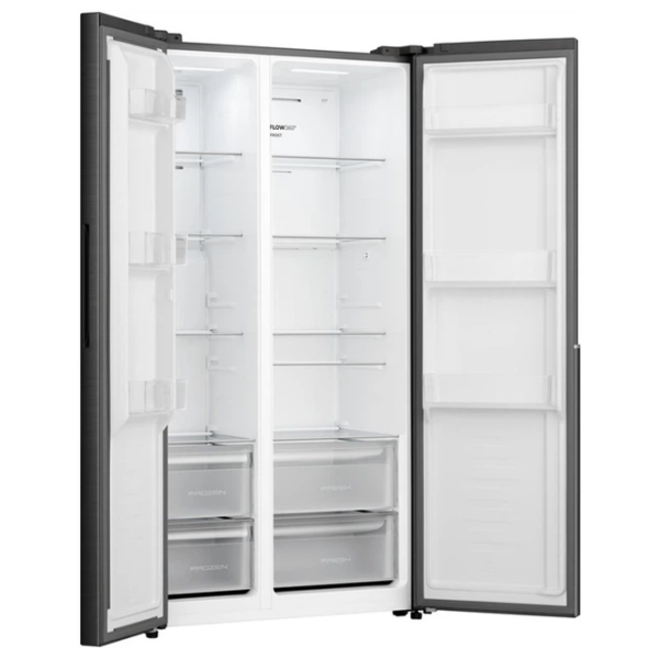 Frigider Gorenje NRS917E41BX Graphite 347l / No Frost, 197l / No Frost, E photo 4