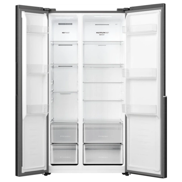 Frigider Gorenje NRS917E41BX Graphite 347l / No Frost, 197l / No Frost, E photo 5