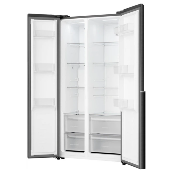 Frigider Gorenje NRS917E41BX Graphite 347l / No Frost, 197l / No Frost, E photo 6