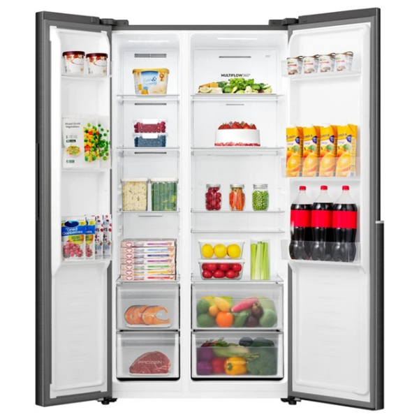 Frigider Gorenje NRS917E41BX Graphite 347l / No Frost, 197l / No Frost, E photo 8