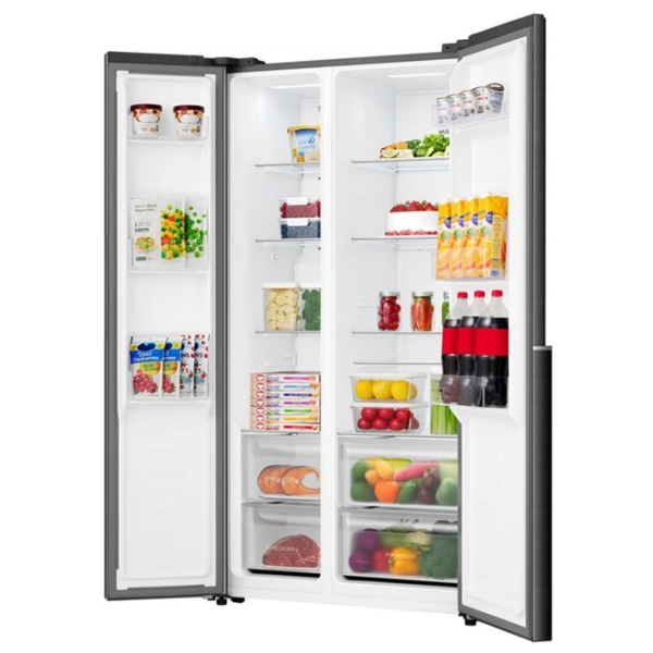 Frigider Gorenje NRS917E41BX Graphite 347l / No Frost, 197l / No Frost, E photo 9