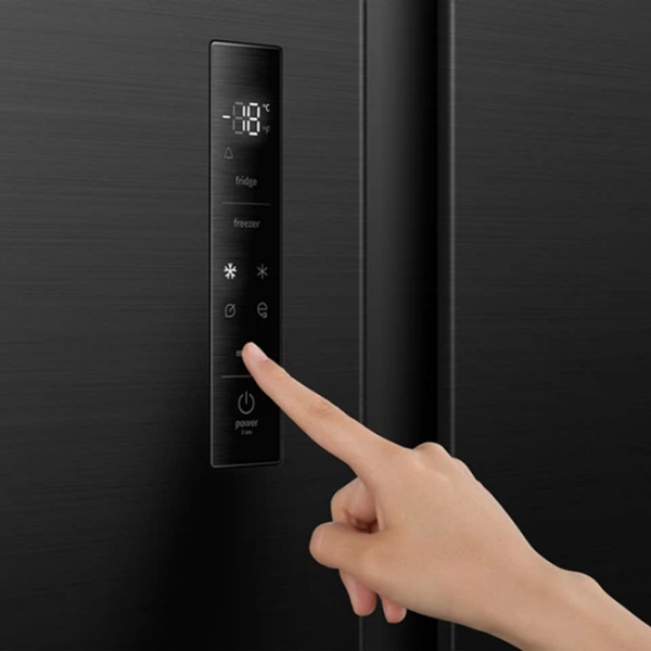 Frigider Gorenje NRS917E41BX Graphite 347l / No Frost, 197l / No Frost, E photo 11
