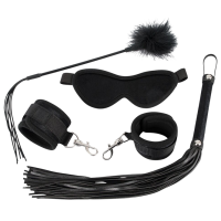 Набор игрушек для взрослых Bad Kitty Fetish Set Черный 