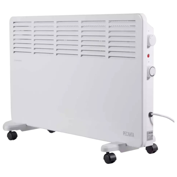 Convector Resanta OK-2000 White 25 m², 2000 W, Electronic, Pe podea photo 1