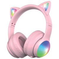 Căști Proove Kids LumiCat Pink Fără fir / Pentru copii / On the ear