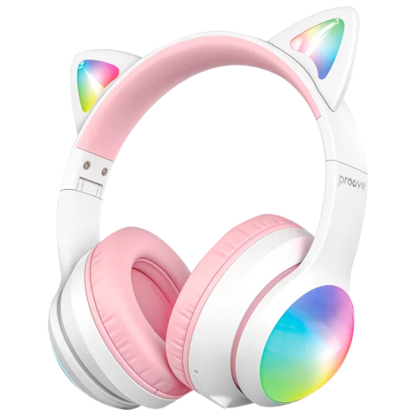 Căști Proove Kids LumiCat Pink Fără fir / Pentru copii / On the ear photo 1