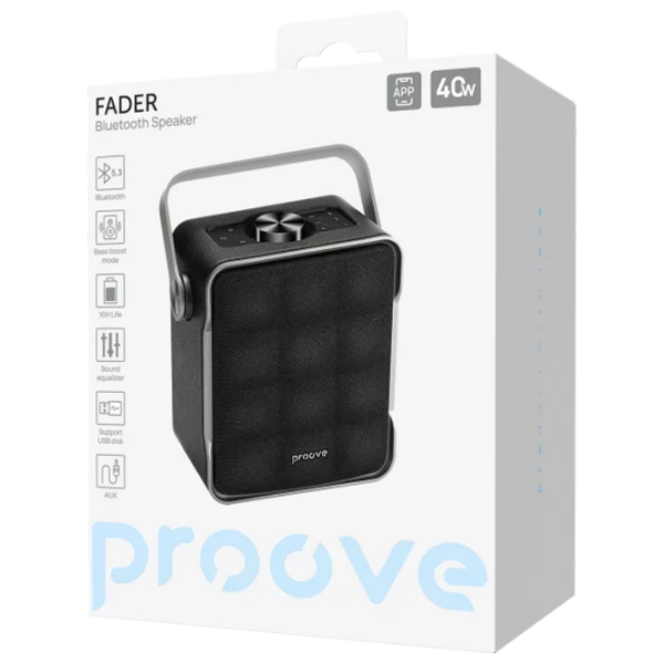 Портативная колонка Proove Fader Черный 40 Вт photo 6