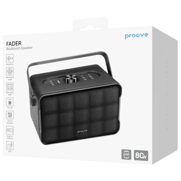 Портативная колонка Proove Fader Черный 80 Вт photo 6