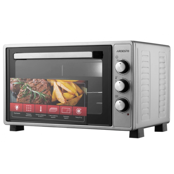 Электрическая печь Ardesto MEO-N40GR Нержавеющая сталь 1300 Вт, 40 л photo 2
