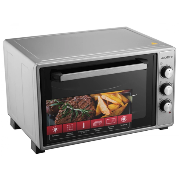 Электрическая печь Ardesto MEO-N40GR Нержавеющая сталь 1300 Вт, 40 л photo 3