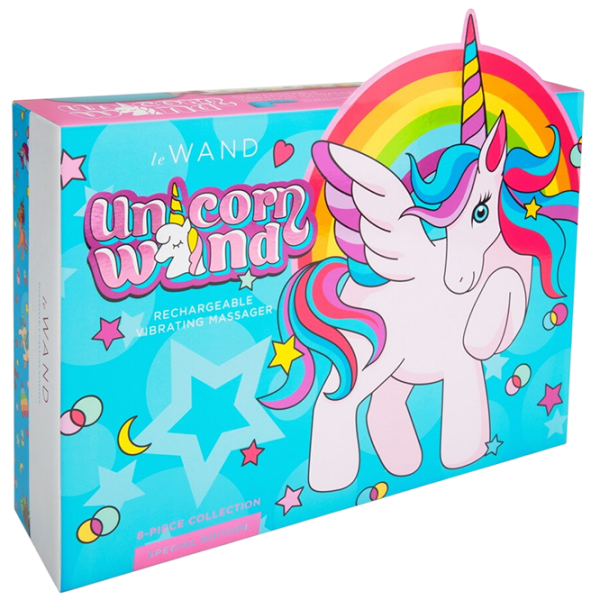 Vibrator le Wand Unicorn Wand Blue  photo 1