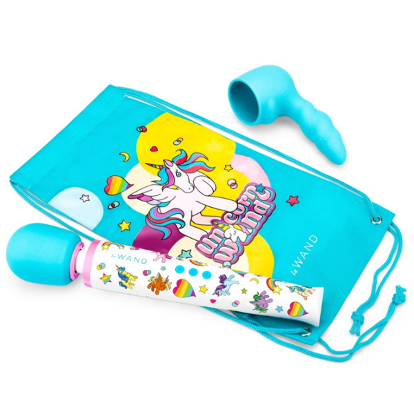 Vibrator le Wand Unicorn Wand Blue  photo 3