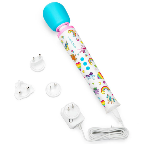 Vibrator le Wand Unicorn Wand Blue  photo 6