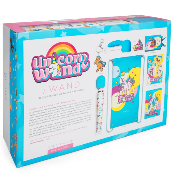 Vibrator le Wand Unicorn Wand Blue  photo 7