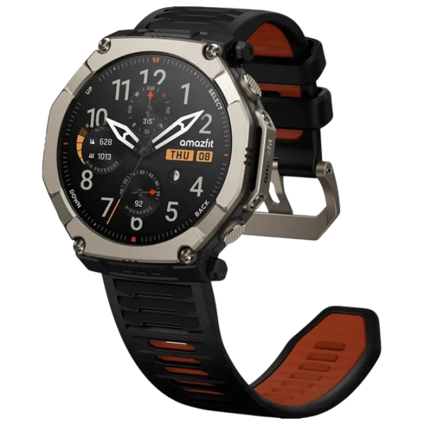 Ceas inteligent Amazfit T-Rex Ultra 2 Black 1.5" | 51 mm | Titan/Silicon
| W2550GL2N photo 5